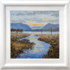 Lake District art original oil painting by local artist Jeff Sudders. Featuring Lake Buttermere and the Surrounding mountains