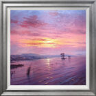 Evening Calm Windermere lake district art by andrew grant kurtis