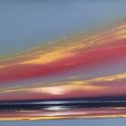 Lake District art original painting Twilight Skies