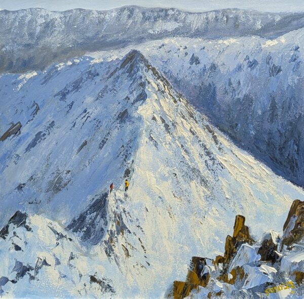 Winter Hike Striding Edge - SOLD