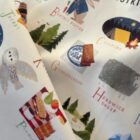 A-Z Lake District Illustrated Tea Towel by Oldfield Design Co.