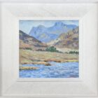 Original oil painting by Lake District artist Jeff Sudders. Blea tarn in langdale