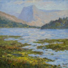 Lake District art original oil painting by Jeff Sudders featuring buttermere