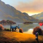 Gazing to the future (Boutique Limited Edition Print) artists proof by David Renshaw inspired by the Lake District