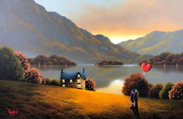 Gazing to the future (Boutique Limited Edition Print) artists proof by David Renshaw inspired by the Lake District
