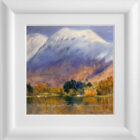 Lake District art original oil painting by Jeff Sudders featuring Skiddaw and Derwentwater