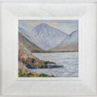Original oil painting by Lake District artist Jeff Sudders. Featuring Great Gable and Wastwater