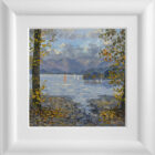 Lake District art original oil painting by Jeff Sudders. Lake Windermere in the foreground and fairfield horseshoe in distance