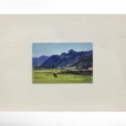 lake district art original oil painting by local artist simon whitfield great langdale II summer pikes
