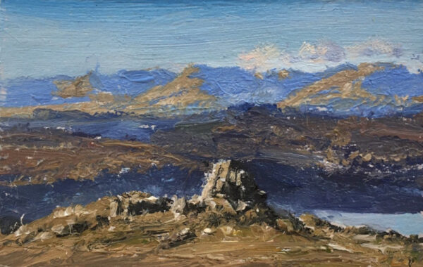 lake district art original oil painting by local artist simon whitfield gummers how windermere