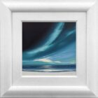 lake district art original abstract landscape acrylic blue skies over the sea by jonathan shaw