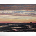 original oil painting by local artist Simon Whitfield featuring Morecambe Bay