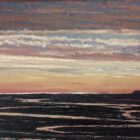 original oil painting by local artist Simon Whitfield featuring Morecambe Bay