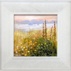 Lake District art original oil painting On the shore of Derwentwater at dusk by Jeff Sudders