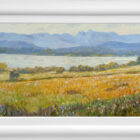lake district art looking towards windermere by jeff sudders in a white wood frame